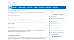Desktop Screenshot of kisahcerita.com
