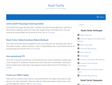 Tablet Screenshot of kisahcerita.com